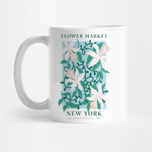 New York City Flower Market - White Lillies Mug